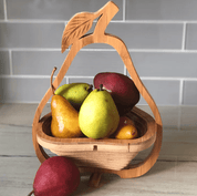 Autumn Glow Bamboo Fruit & Chocolate Basket - Nifty Package Co