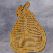 Autumn Glow Bamboo Fruit & Chocolate Basket - Nifty Package Co