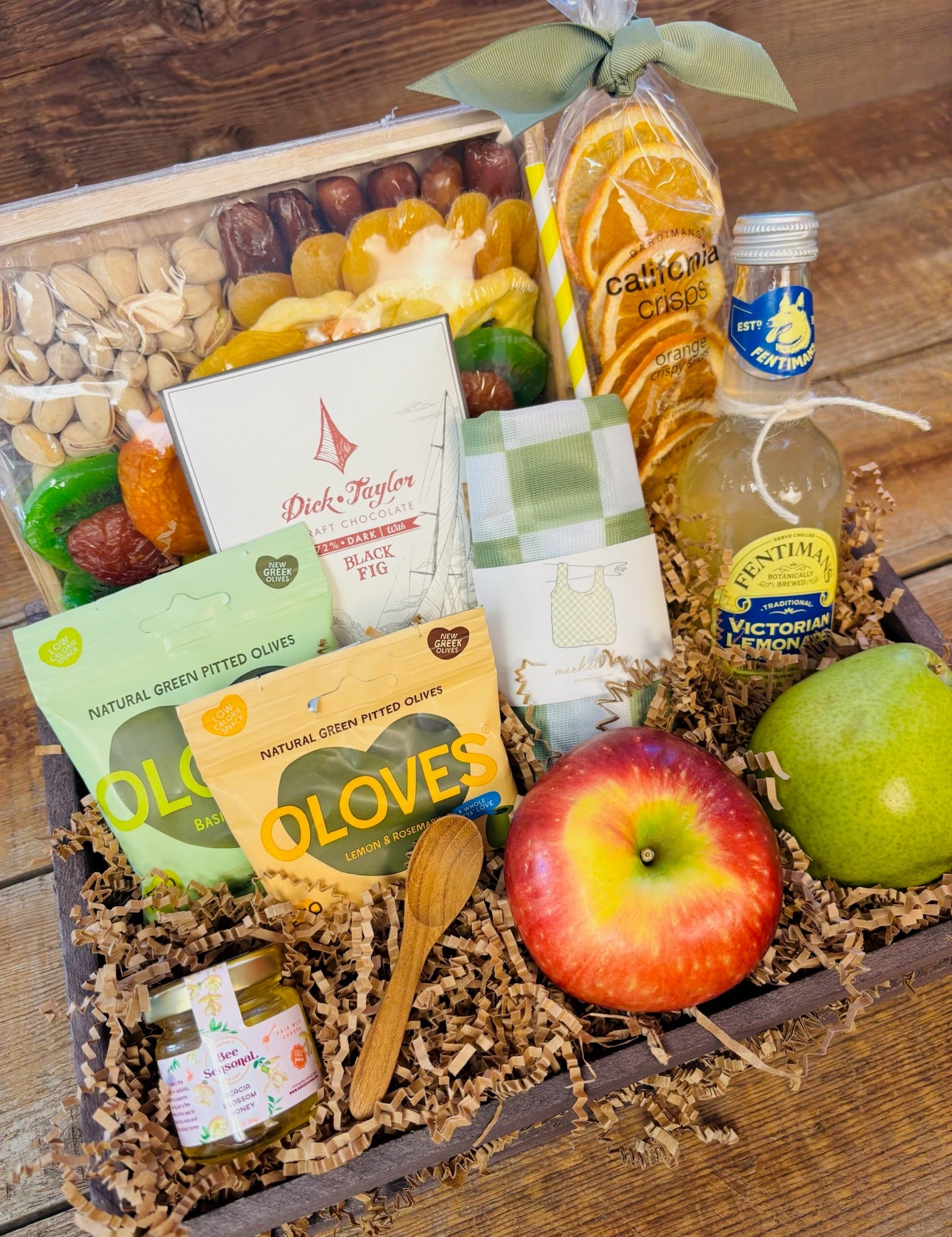 Coastal Harvest Gluten - Free Kosher Fruit & Nut Tray - Nifty Package Co