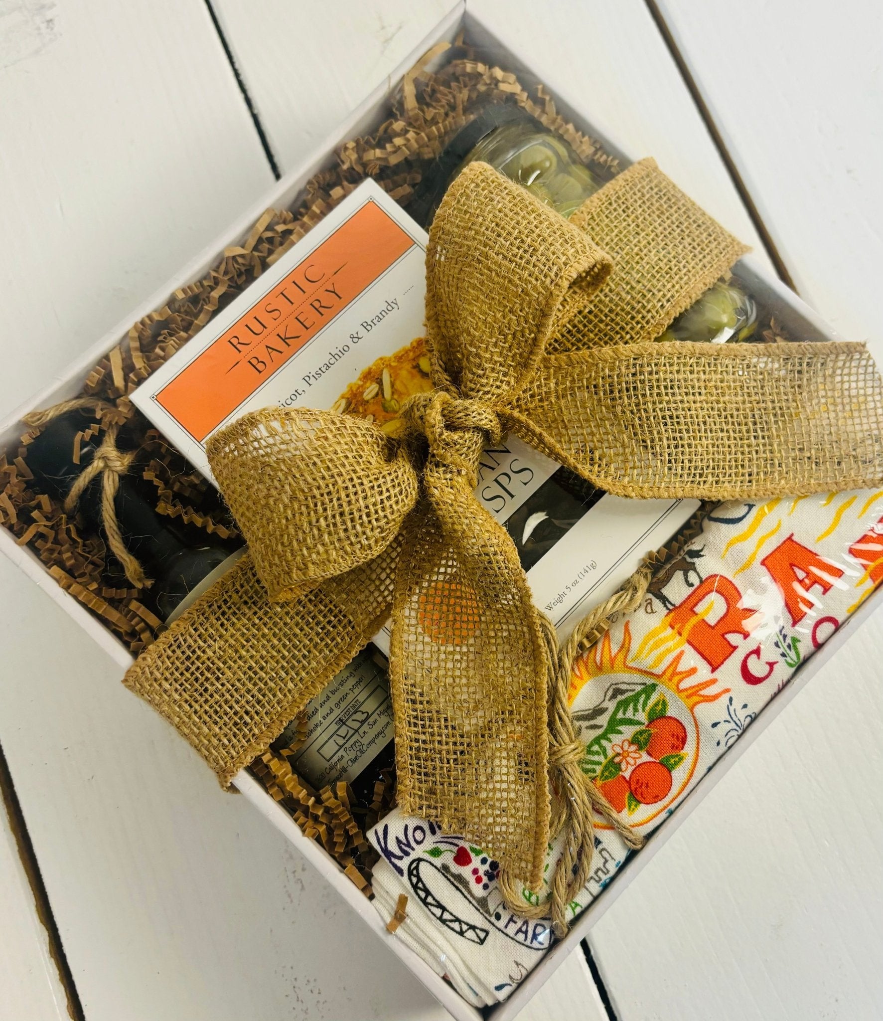 Old Towne Orange Rustic Bakery and Tea Towel Local Treats! - Nifty Package Co