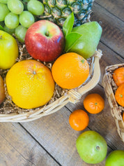 Willow Orchard Organic Fresh Fruit Basket - Nifty Package Co