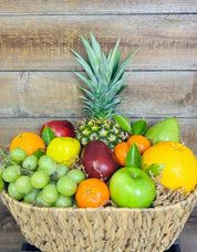 Willow Orchard Organic Fresh Fruit Basket - Deluxe - Nifty Package Co