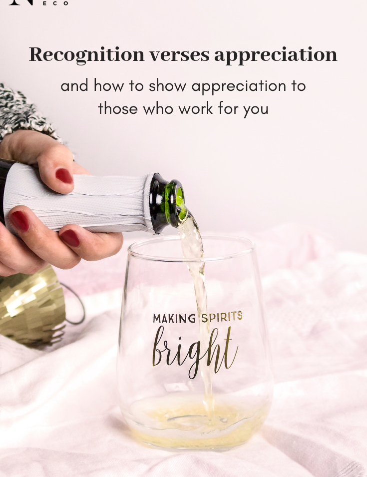 Recognition vs Appreciation 