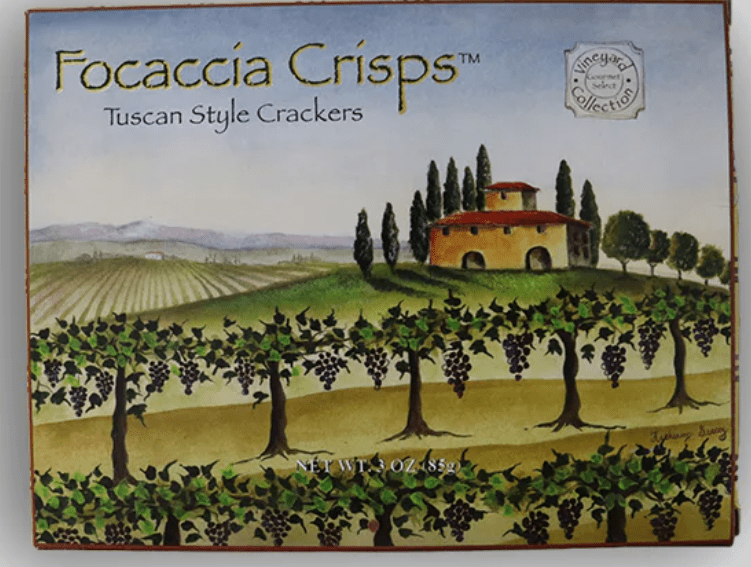 Focaccia Crisps - Nifty Package Co