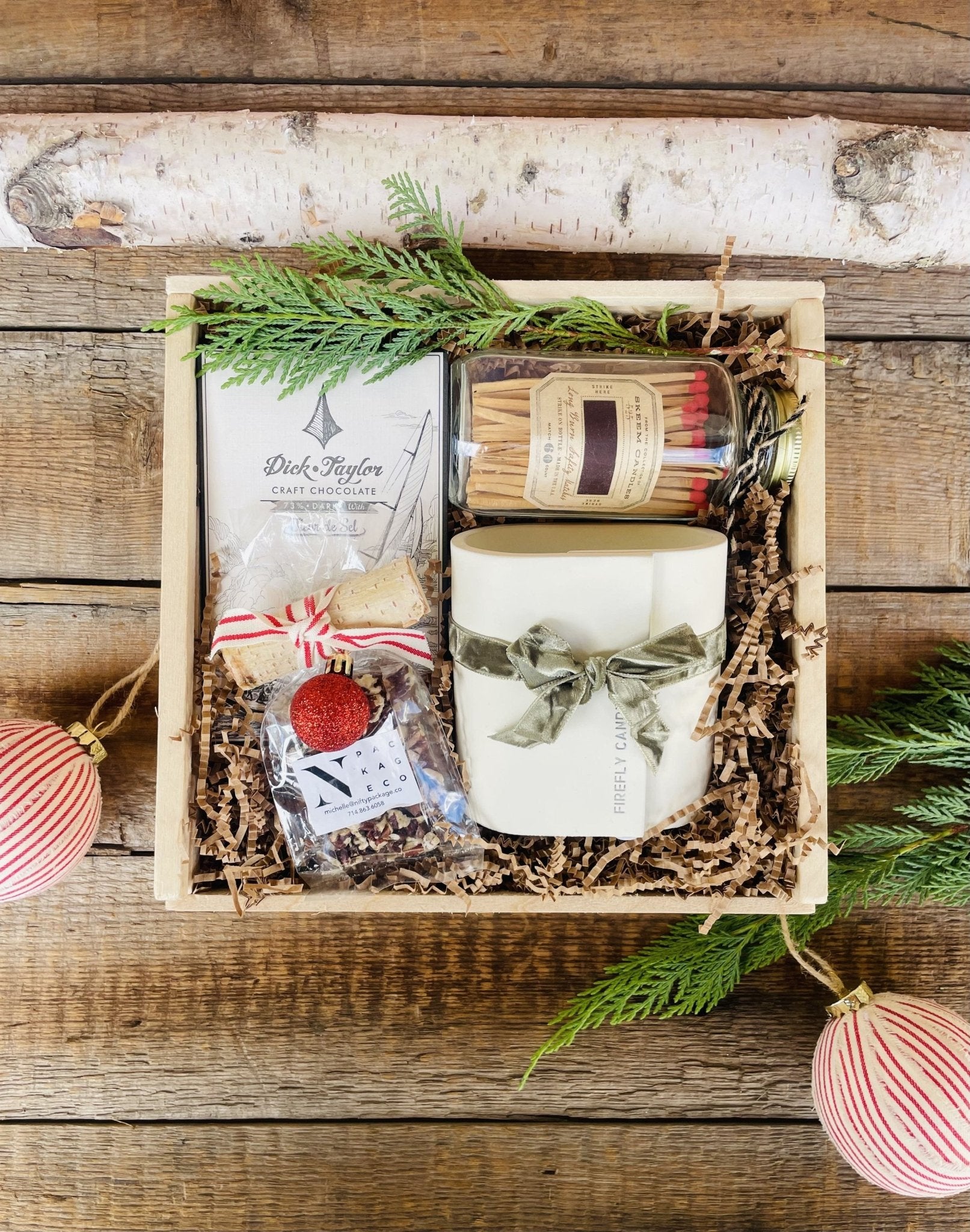 Holiday Lights - Red - Nifty Package Co
