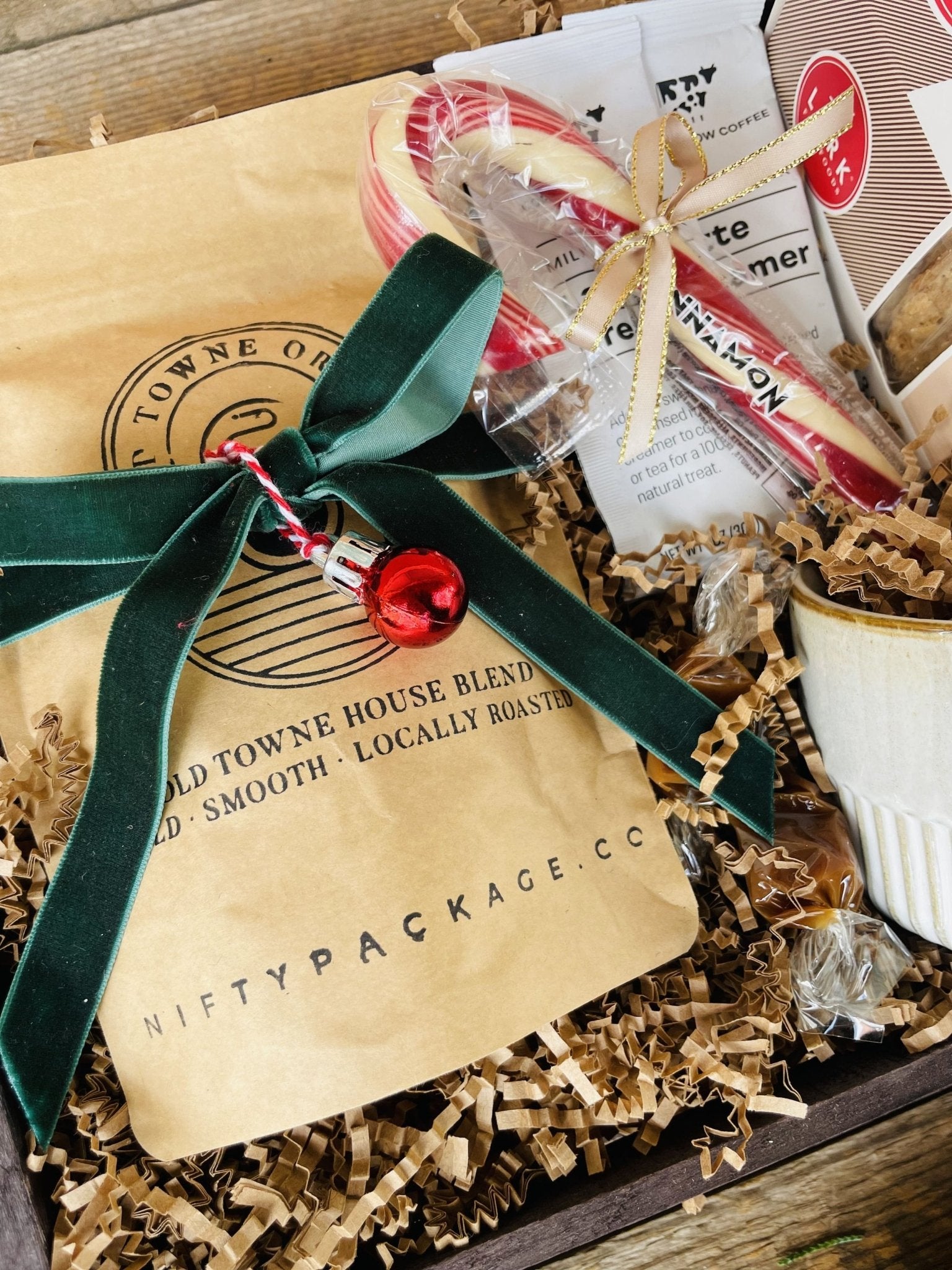 Old Towne Coffee Holiday Gift - Nifty Package Co